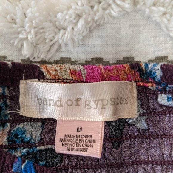 Band of Gypsies Floral Jumpsuit - size M - Picture 4 of 8